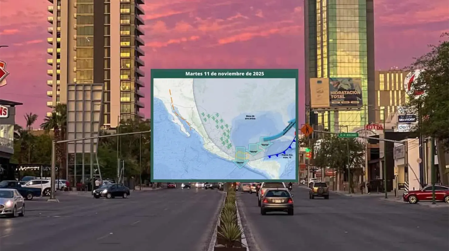 Clima en Hermosillo hoy 11 de noviembre; ¿cuándo acaba el calor en la ciudad?