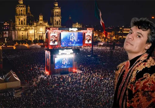 El Divo de Juárez vuelve a llenar el Zócalo: Más de 170 mil personas se reúnen para celebrar a Juan Gabriel El Divo de Juárez vuelve a llenar el Zócalo: Más de 170 mil personas se reúnen para celebrar a Juan Gabriel