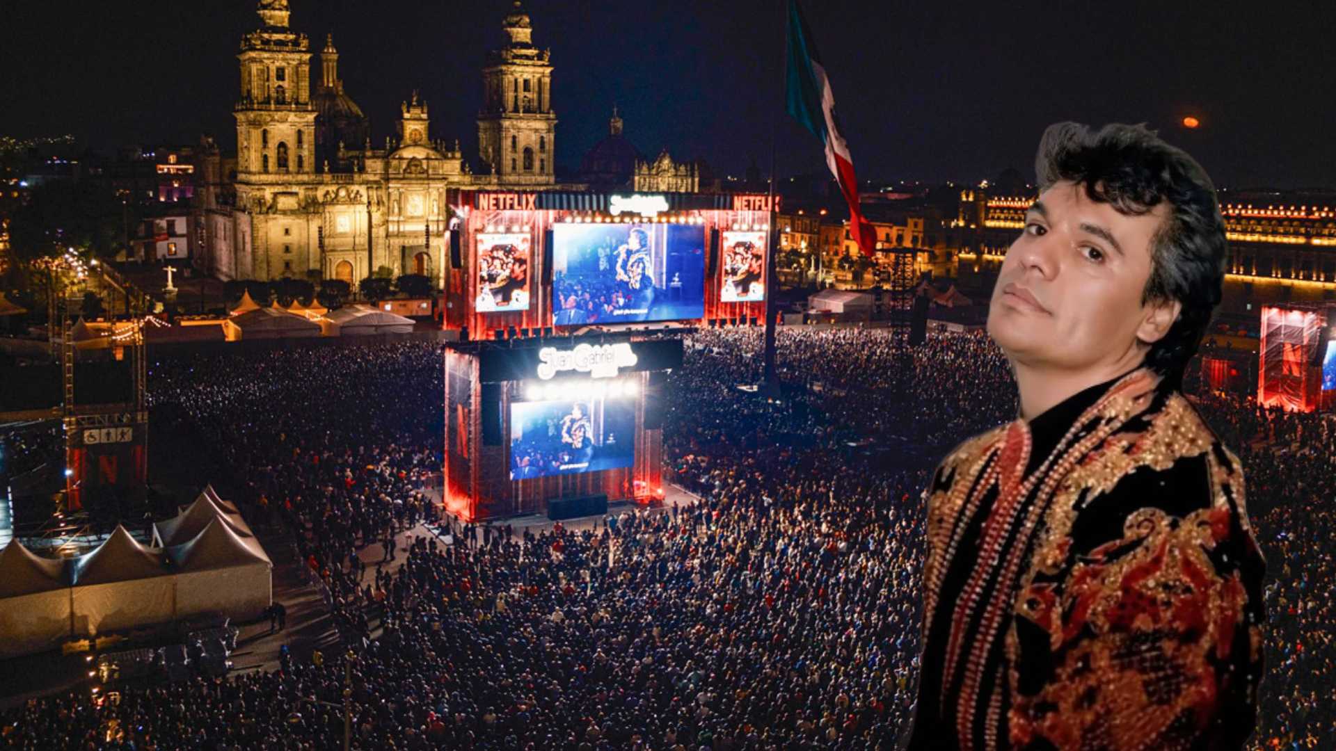 El Divo de Juárez vuelve a llenar el Zócalo: Más de 170 mil personas se reúnen para celebrar a Juan Gabriel
