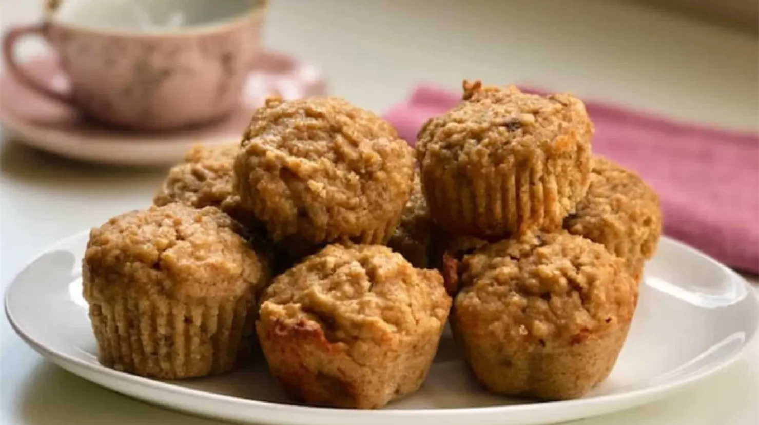 Magdalenas de Avena Saludables: La receta perfecta y sin azúcar para un postre sin culpa
