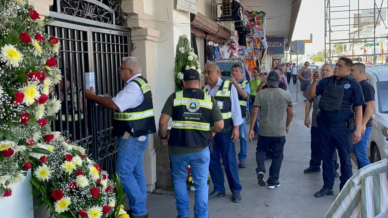 Cierra sus puertas Mercajeme tras inspección de Protección Civil