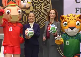 Sheinbaum presenta oficialmente el Mundial 2026 y confirma inauguración el 11 de junio Sheinbaum presenta oficialmente el Mundial 2026 y confirma inauguración el 11 de junio
