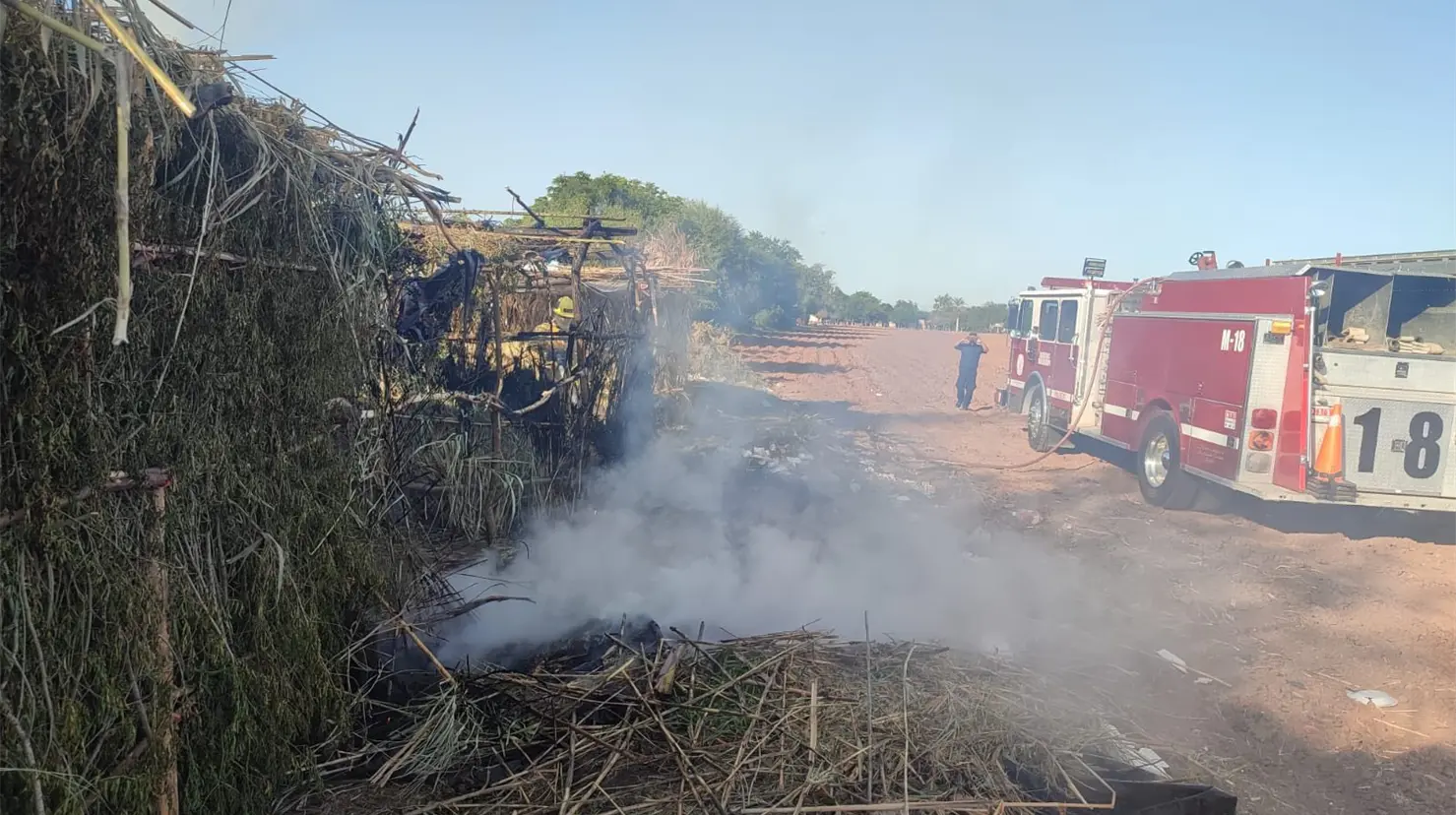 Incendio consume Cocinitas Tradicionales