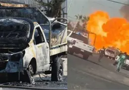 Explosiones de tanques de gas generan alarma en Mexicali Explosiones de tanques de gas generan alarma en Mexicali