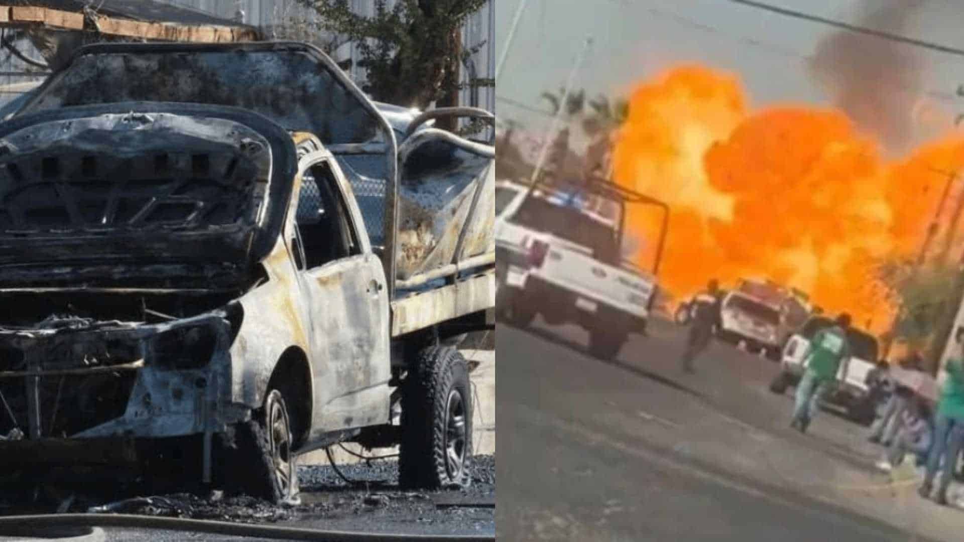 Explosiones de tanques de gas generan alarma en Mexicali