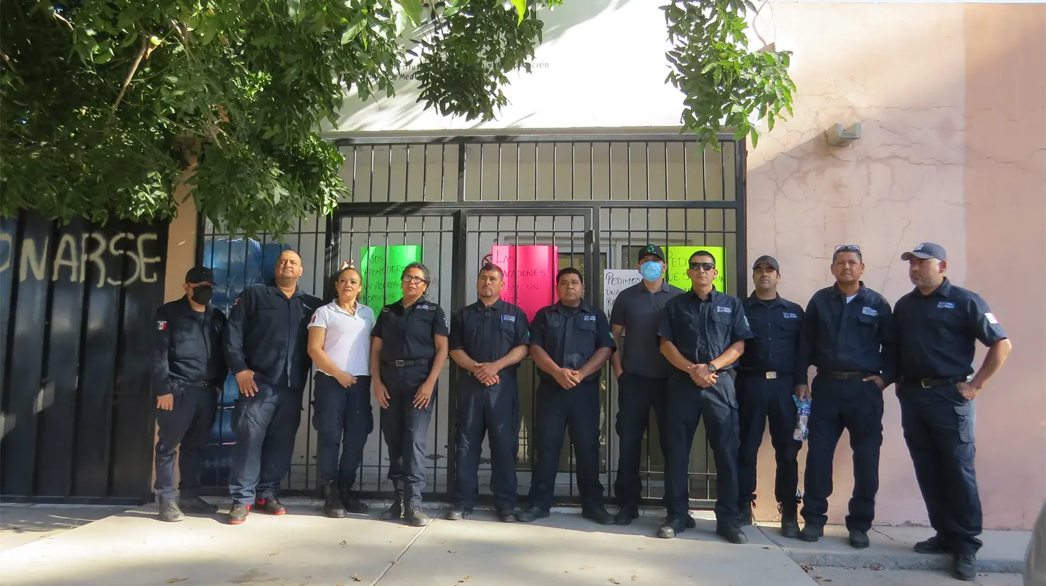 Inconformes guardias por cierre de Itama en Cajeme