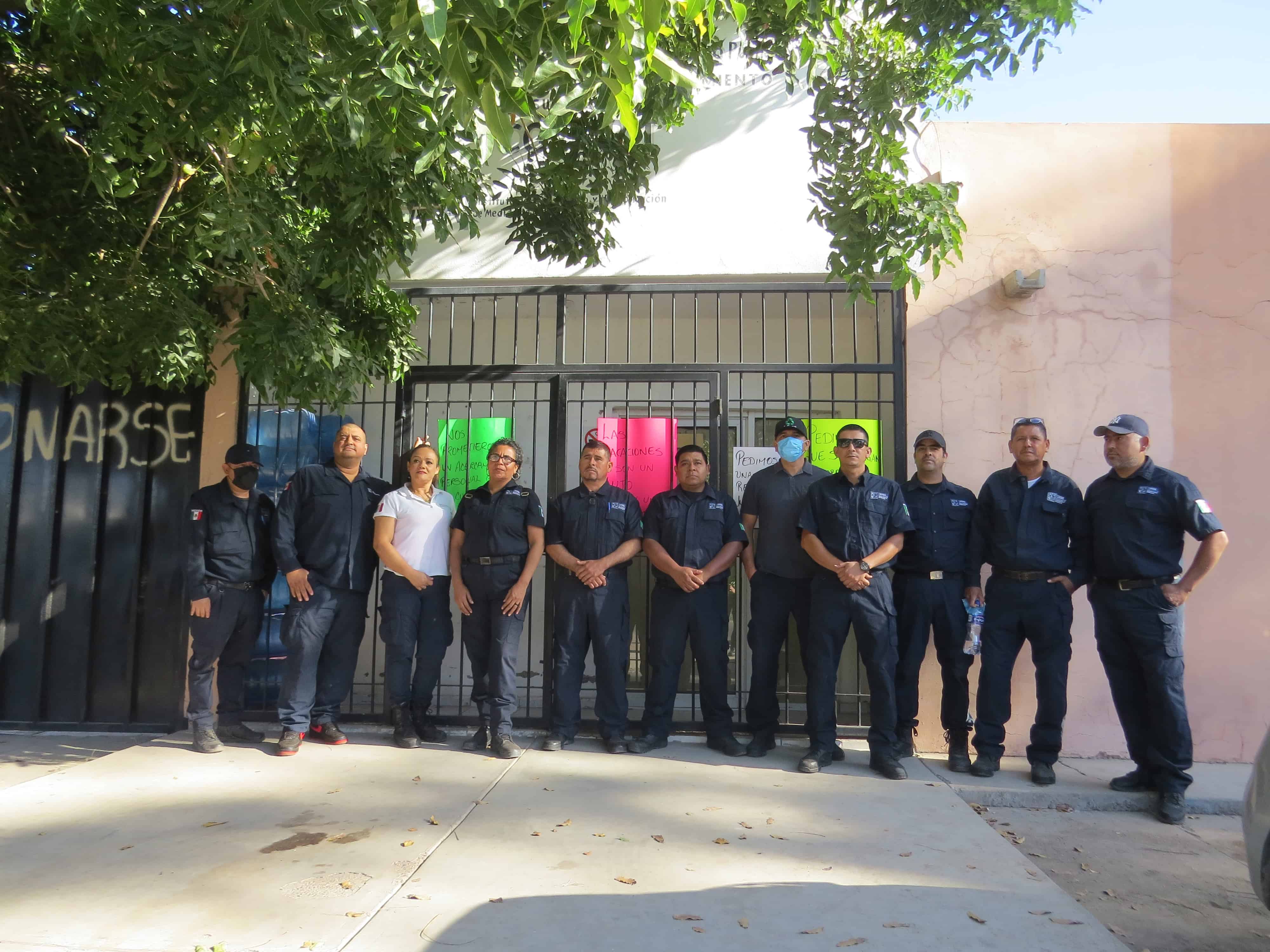 Inconformes guardias por cierre de Itama en Cajeme