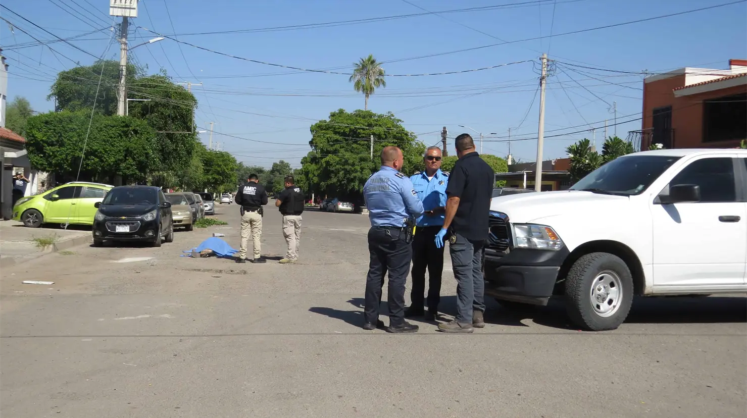 Muere hombre tras ser embestido por camioneta en la Ladrillera de Ciudad Obregón