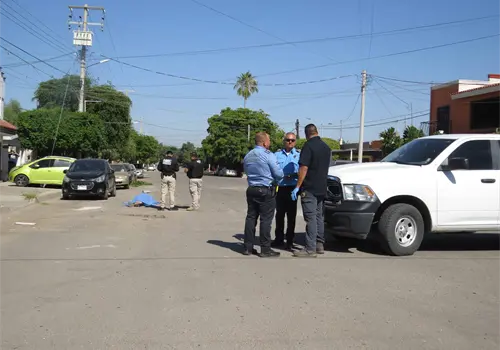 Muere hombre tras ser embestido por camioneta en la Ladrillera de Ciudad Obregón