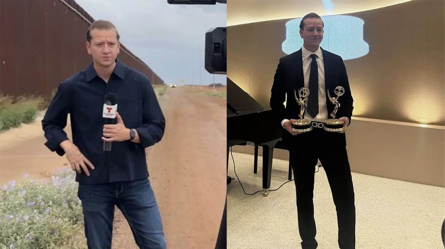 ¿Quién es Hiram González, el periodista sonorense que gana dos premios Emmy por su labor en la frontera?