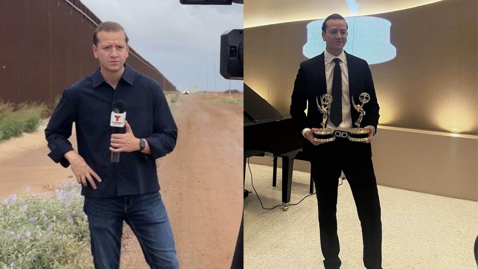 ¿Quién es Hiram González, el periodista sonorense que gana dos premios Emmy por su labor en la frontera?