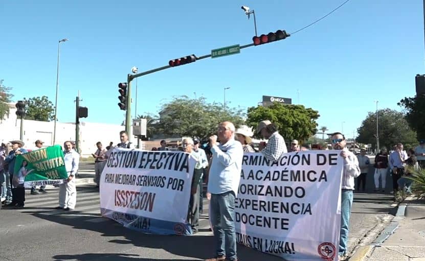 Staus detiene tráfico para manifestarse