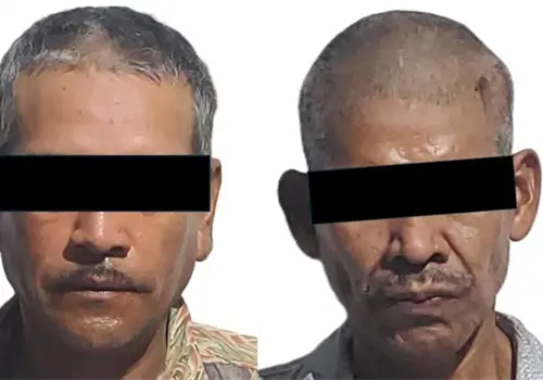 Tras las rejas sujetos detenidos con armamento en Ciudad Obregón