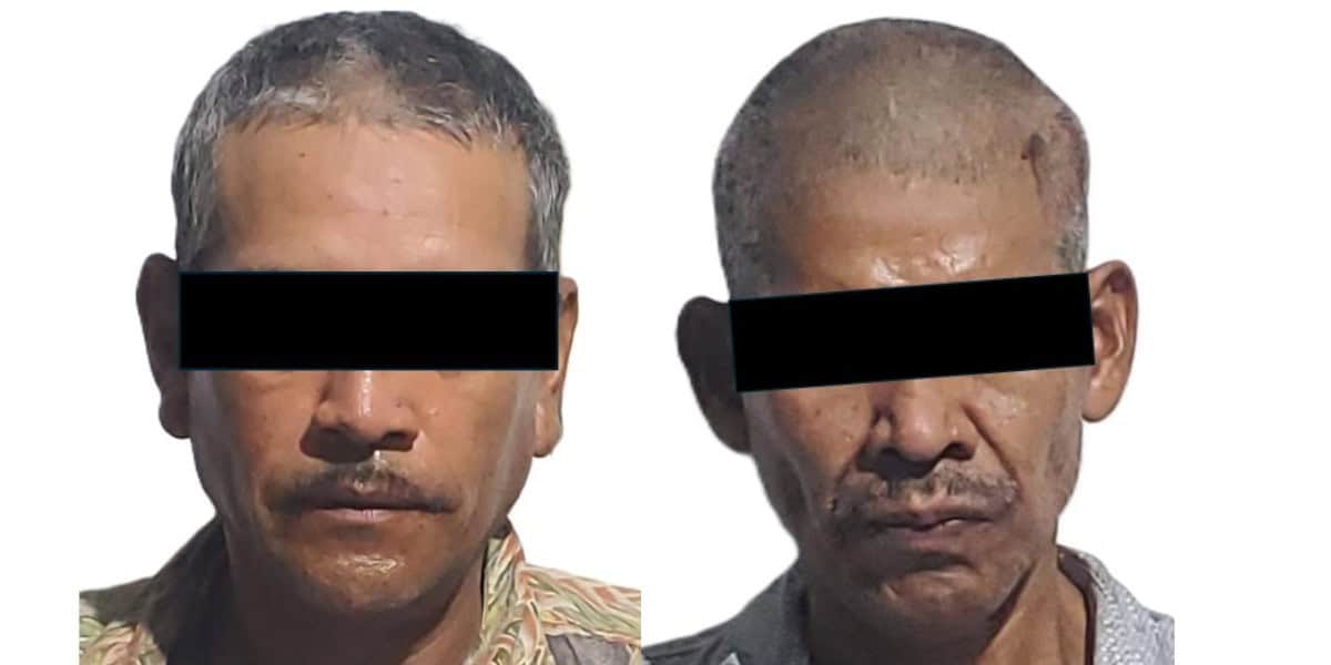 Tras las rejas sujetos detenidos con armamento en Ciudad Obregón