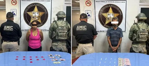 Capturan a narcomenudistas reincidentes en Ciudad Obregón