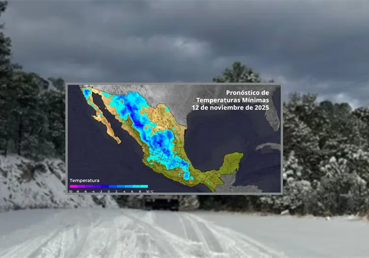 Clima en Sonora hoy, 12 de noviembre: Prepárese para el frío; se pronostican nevadas y lluvias