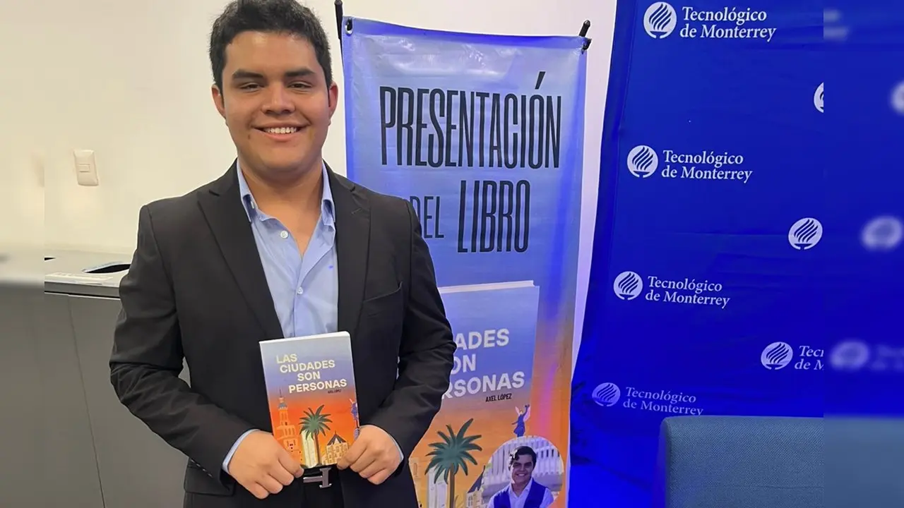 Presenta Axel López libro "Las ciudades son personas"