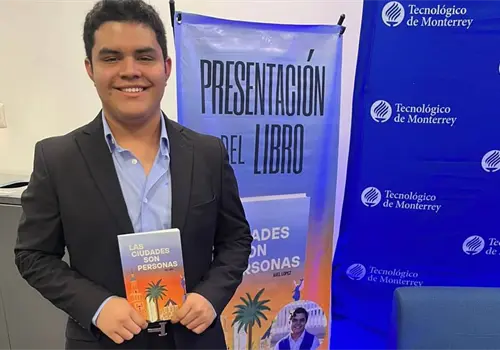 Presenta Axel López libro "Las ciudades son personas"