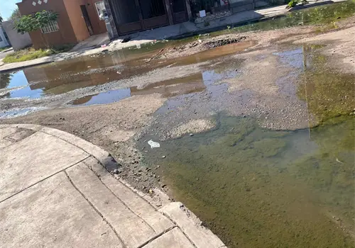 Vecinos temen foco de infección en colonia Misión San Xavier