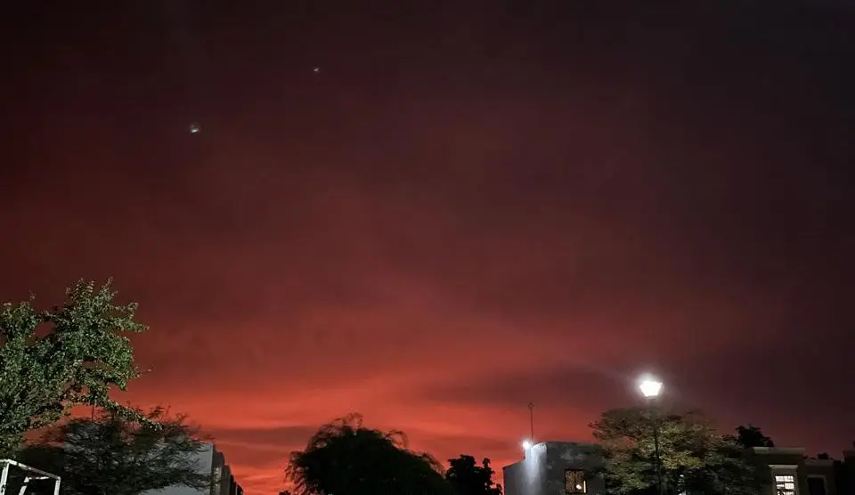 El año pasado se registraron auroras boreales en mayo, las cuales fueron documentadas en esta región