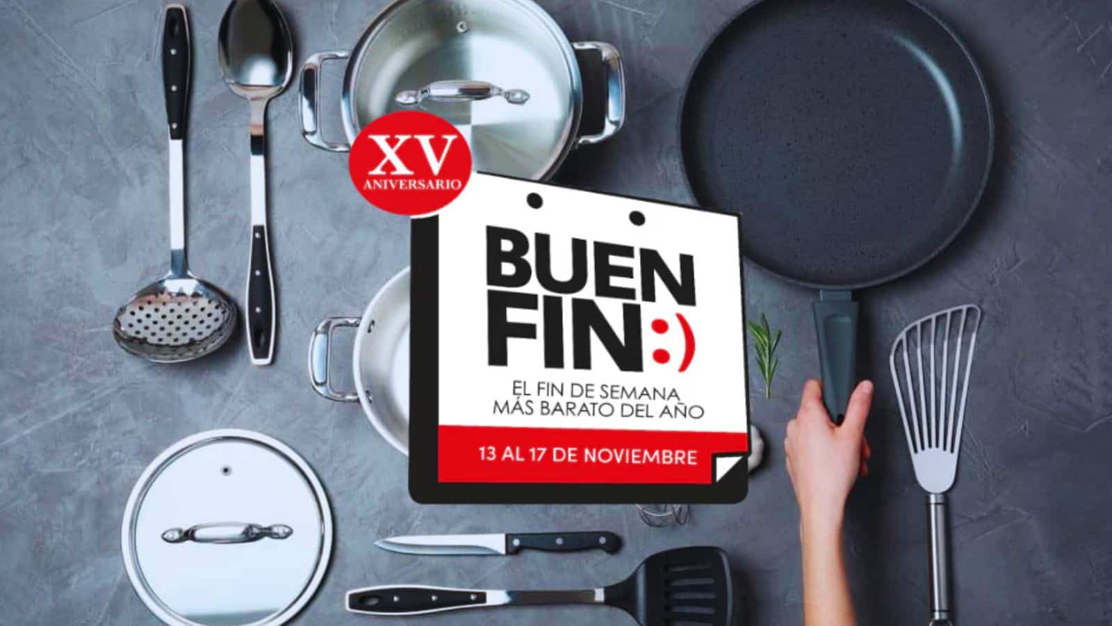 Buen Fin 2025: Utensilios de cocina que vale la pena comprar en la temporada de descuentos