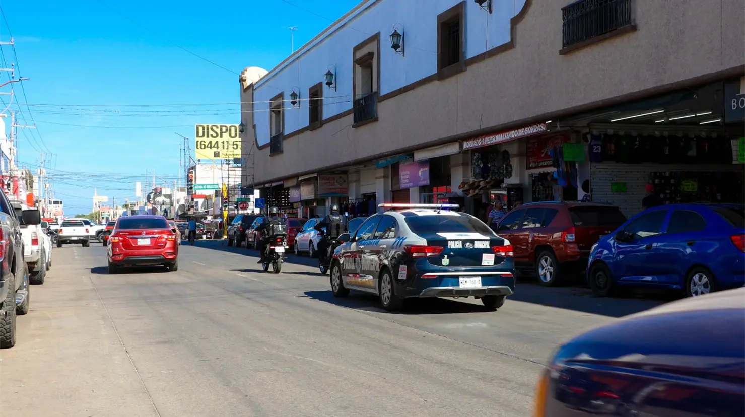 Despliegan operativo de Tránsito por el Buen Fin en Ciudad Obregón
