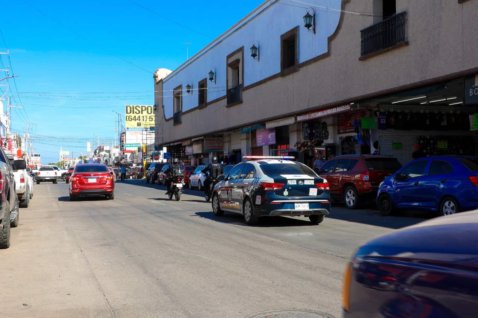 Despliegan operativo de Tránsito por el Buen Fin en Ciudad Obregón