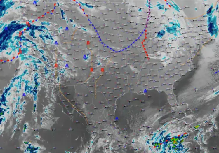 Frente frío 9 dejará bajas temperaturas en 20 estados