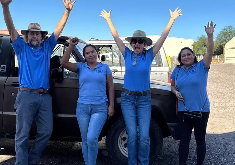De Álamos a Florida: perritos rescatados inician una nueva vida