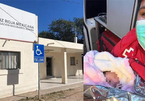 Atiende Cruz Roja Bacobampo parto fortuito Atiende Cruz Roja Bacobampo parto fortuito