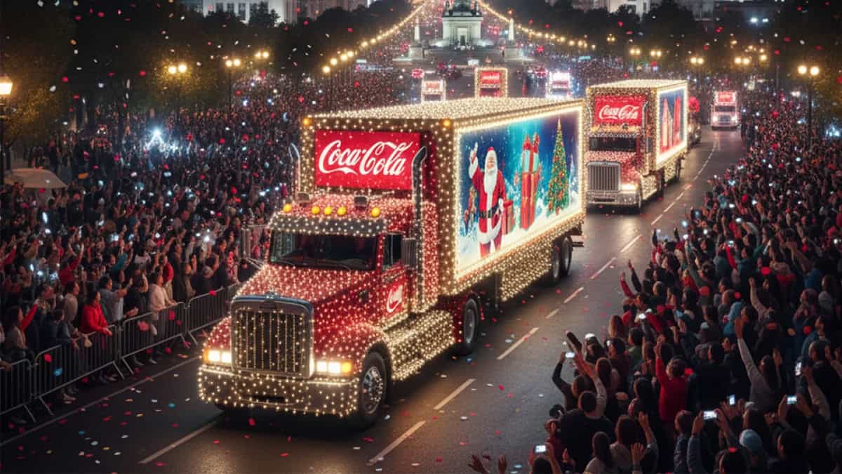 Caravana Coca-Cola 2025: en estas ciudades podrían disfrutar del desfile navideño