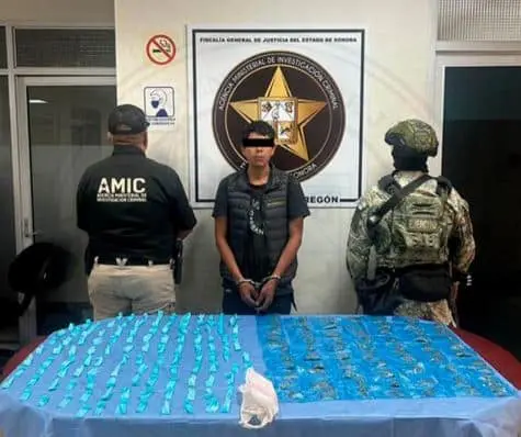 Detienen al "Búho en San Ignacio Río Muerto; andaba cargado de droga Detienen al "Búho en San Ignacio Río Muerto; andaba cargado de droga