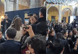 Estudiantes corren a Gerardo Fernández Noroña de la Universidad de Guanajuato Estudiantes corren a Gerardo Fernández Noroña de la Universidad de Guanajuato