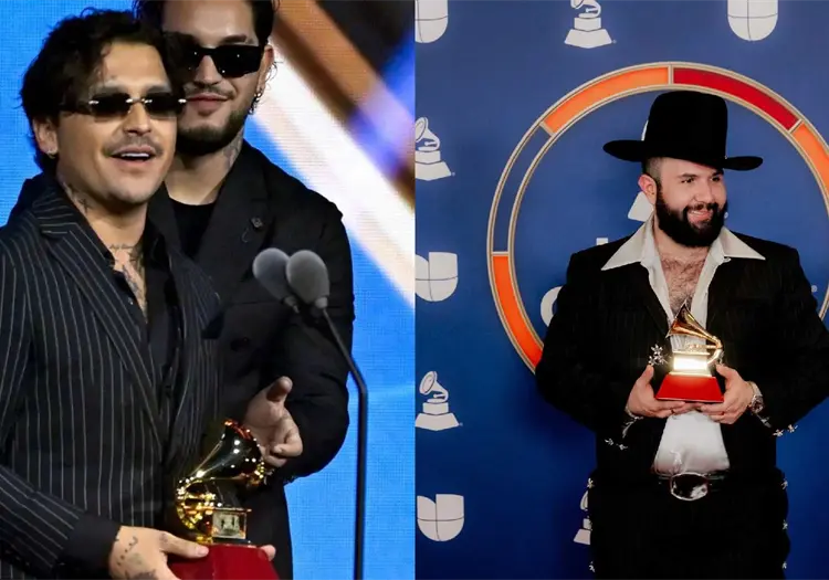 Sonora triunfa en los Latin Grammy 2025: Carín León y Christian Nodal brillan con dos galardones
