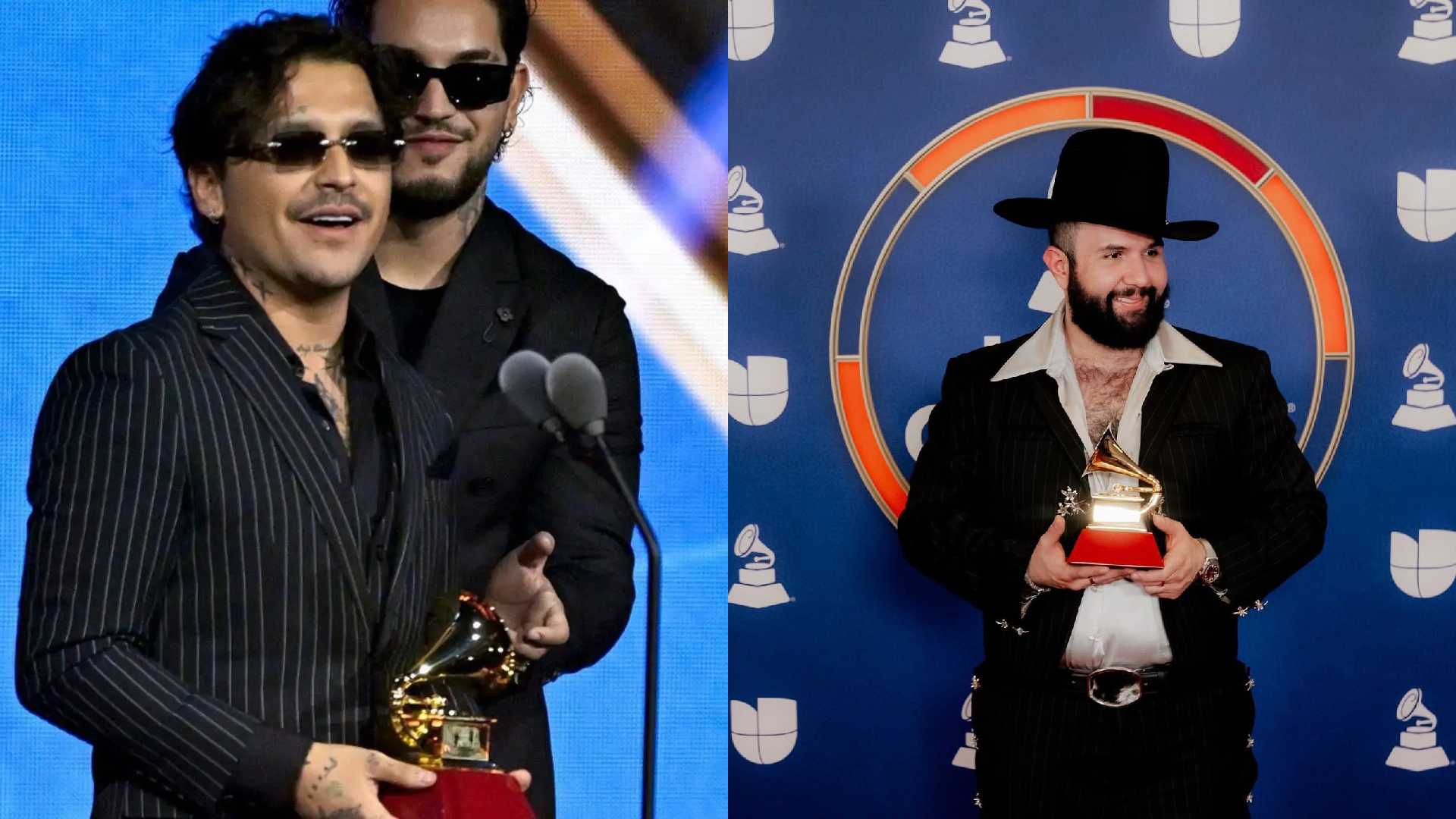 Sonora triunfa en los Latin Grammy 2025: Carín León y Christian Nodal brillan con dos galardones