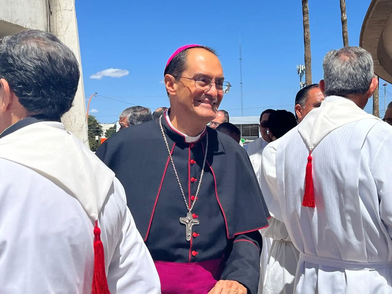 Don Felipe Pozos Lorenzini fue nombrado VII obispo de Ciudad Obregón por el Papa Francisco en 2020.