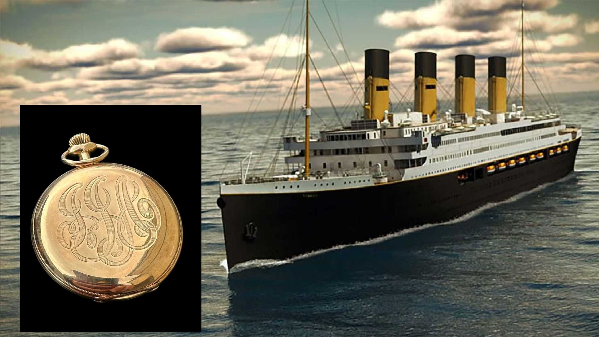 Reloj de oro del Titanic, detenido a las 2:20, será subastado por hasta un millón de libras en Reino Unido