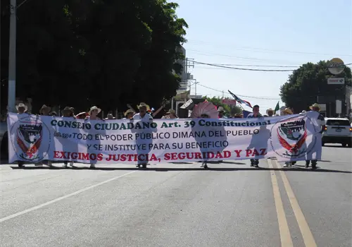 Marchan en Cajeme Marchan en Cajeme