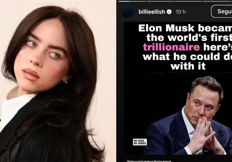 Billie Eilish arremente contra Elon Musk tras descubrir su paquete salarial: Es un patético cobarde
