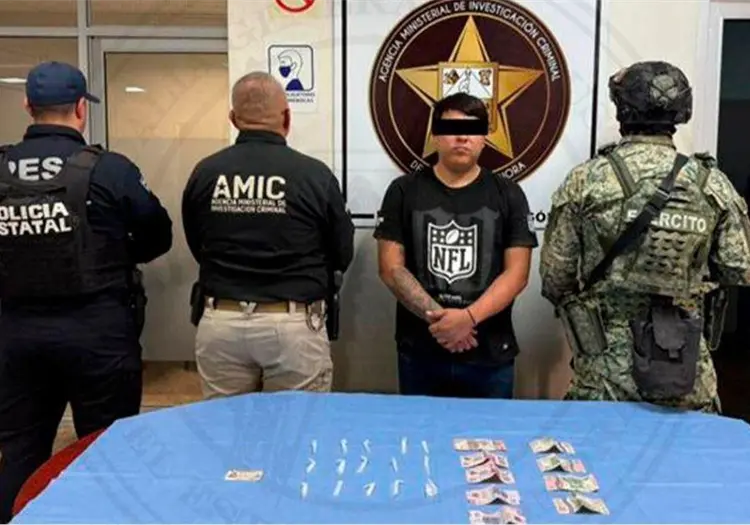 "Cae" presunto narcomenudista en Esperanza