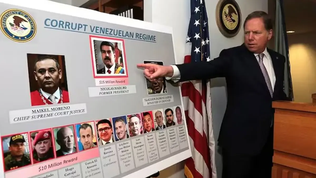 Estados Unidos a designa al Cártel de los Soles como terrorista; señala a Maduro como su líder