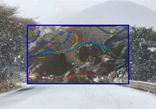 Frente frío en México: Se esperan heladas y caída de nieve ¿Cuáles son los estados más afectados?