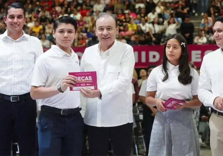 Histórico presupuesto para becas en Sonora