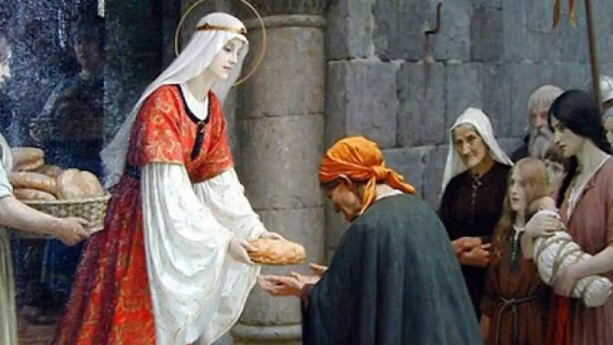 El Santoral de la iglesia Católica celebra a Santa Isabel de Hungría.