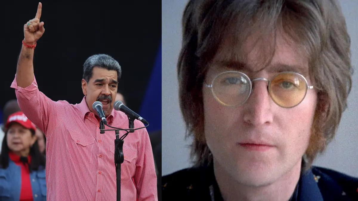 VIDEO | "Imagine", de John Lennon, la canción que Nicolás Maduro cantó durante acto en Venezuela