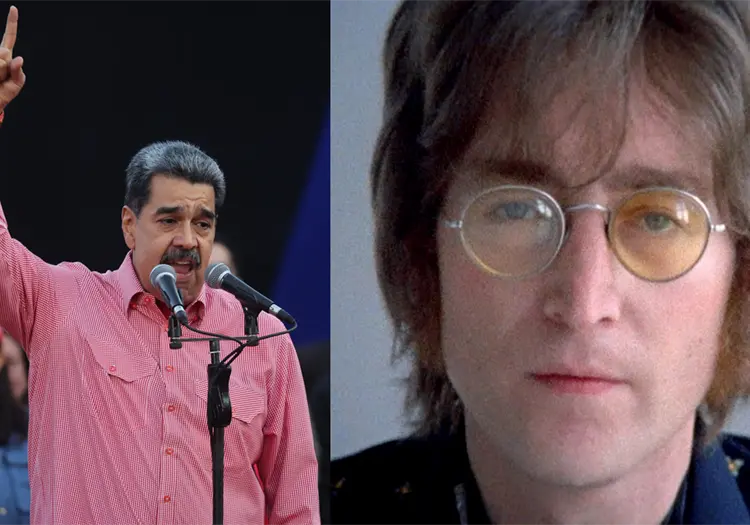 VIDEO | "Imagine", de John Lennon, la canción que Nicolás Maduro cantó durante acto en Venezuela