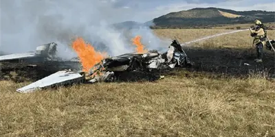 Avioneta se desploma en Purépero, Michoacán; cinco personas resultan heridas