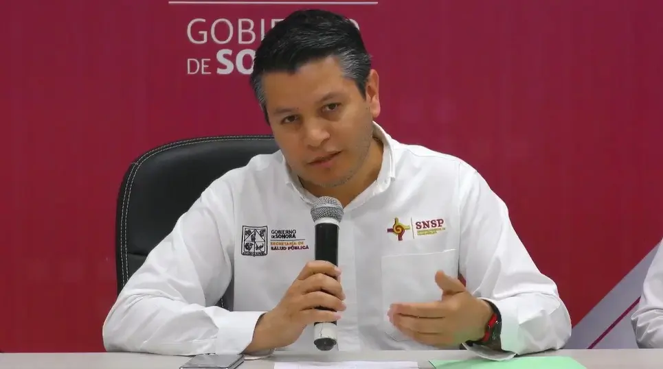 Director de epidemiología de la Secretaría de Salud Sonora, Universo Ortíz Arballo