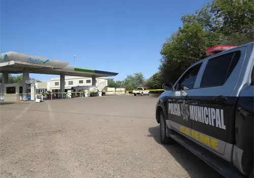 Atacan a conductor en gasolinera de Providencia, al poniente de Ciudad Obregón Atacan a conductor en gasolinera de Providencia, al poniente de Ciudad Obregón
