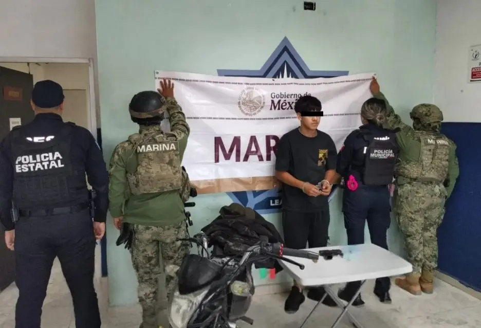 Capturan a motociclista armado al sur de Ciudad Obregón